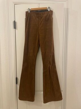 Veronica Beard Brown Corduroy Boot Cut Pants